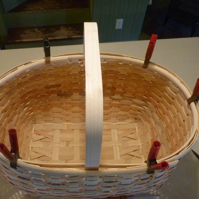 Clamped outside rim