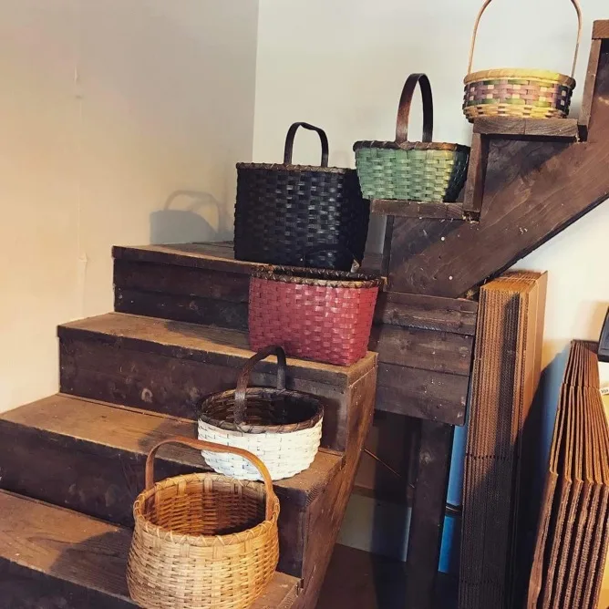 Finished baskets
