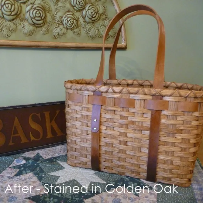 Stained basket