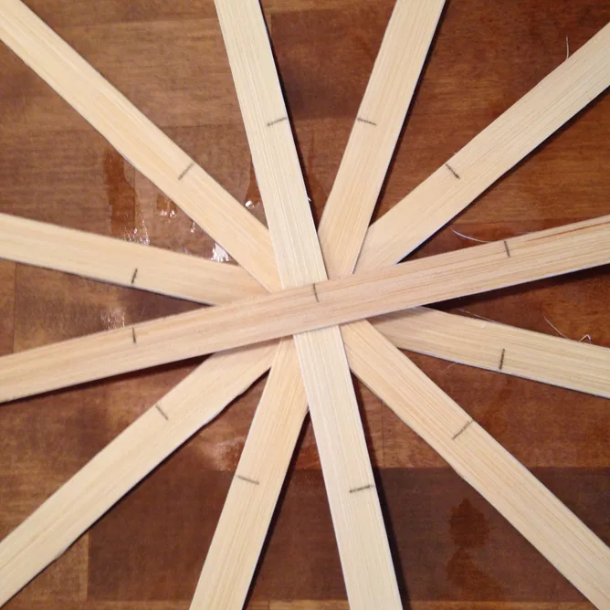 Spokes create a circle