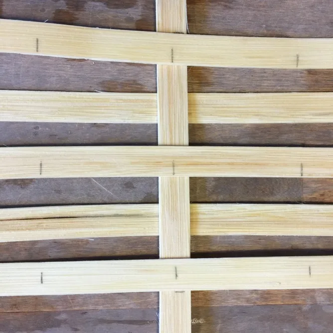 Weaving the base