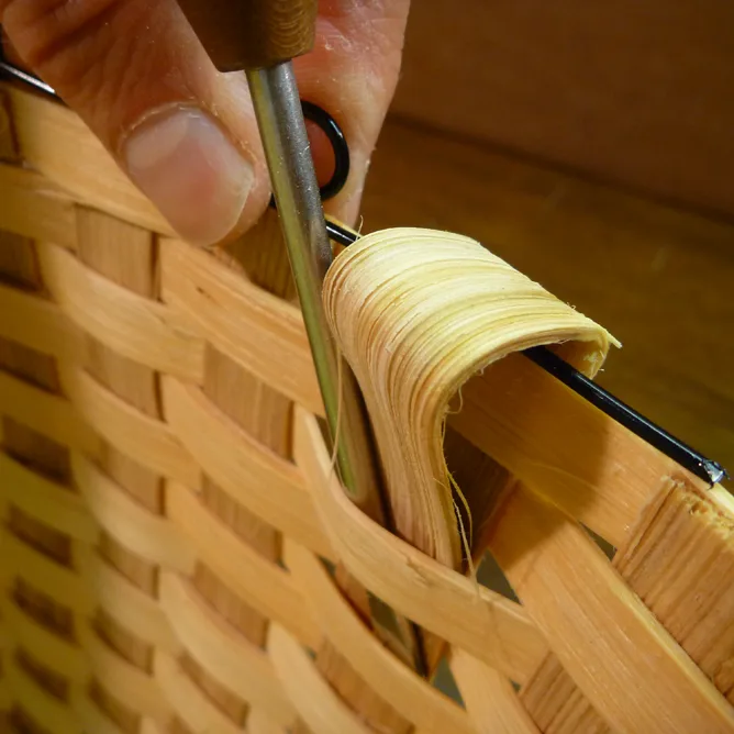 Tuck the outside stake