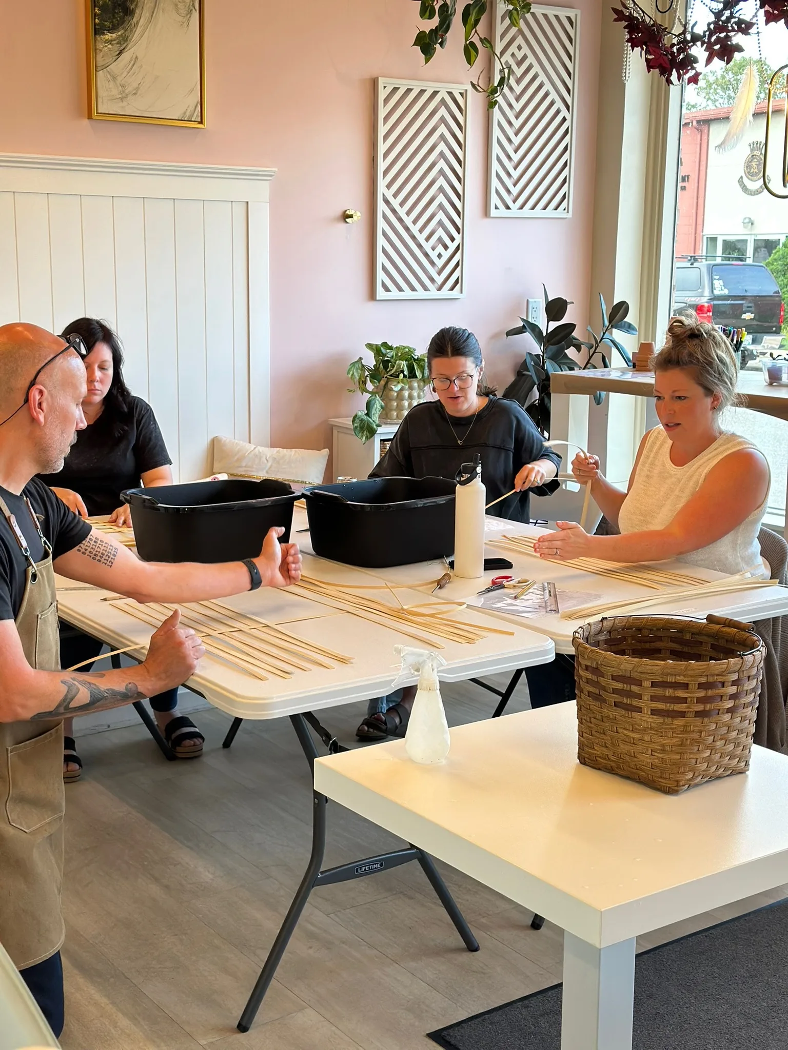 Napkin Basket Weaving Class — image 5