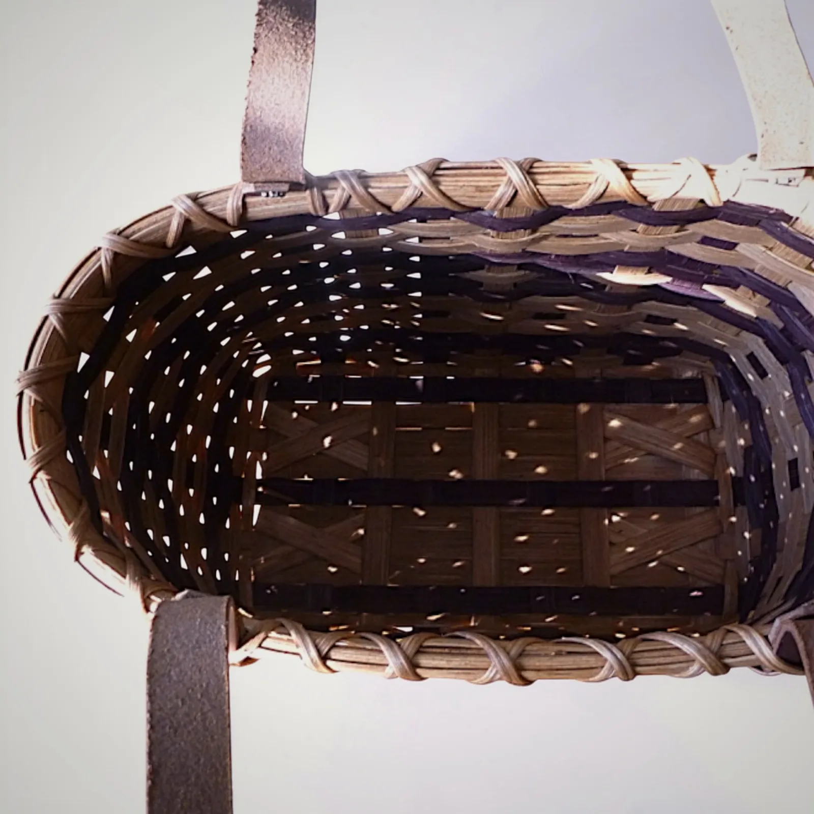Plaid Tote Basket — image 5