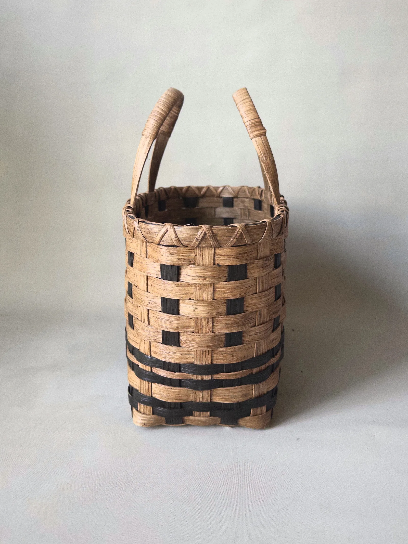 Heritage Striped Tote Basket — image 3