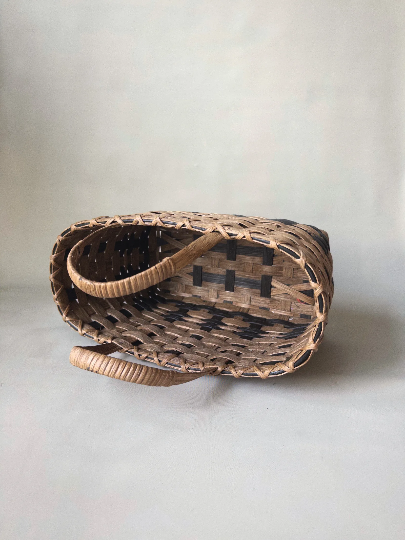 Heritage Striped Tote Basket — image 4